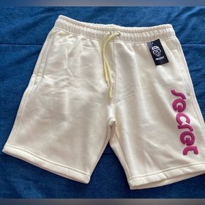 Tan cotton shorts